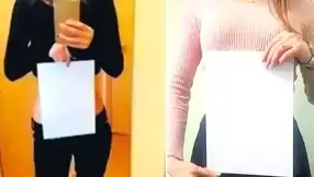 A4 Kağıdıyla Zayıflık Yarışı: Sosyal Medyanın Tehlikesi!